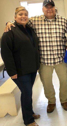 Donna Fragua-Nelson and Jon Nelson